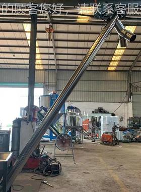 螺自动上料机 不锈FDI钢旋输送机 塑料粒颗末粉垂直上料机