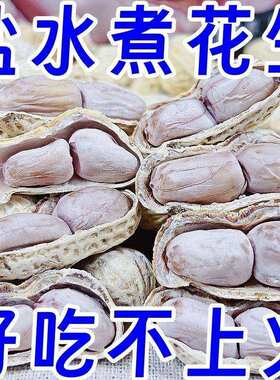 5斤超值抢 每人限2单】龙岩25年新货水煮日晒咸干花生1斤软糯鲜香