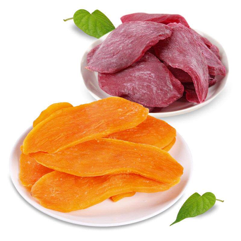 薯干紫薯甜干组红合地瓜EPZ1000g 农家番薯片零条食香嚼劲连城地