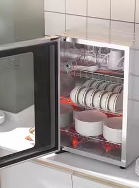 台上消毒柜幼儿园幼儿园餐具学校办公室餐具消毒柜餐厅玻璃杯房客