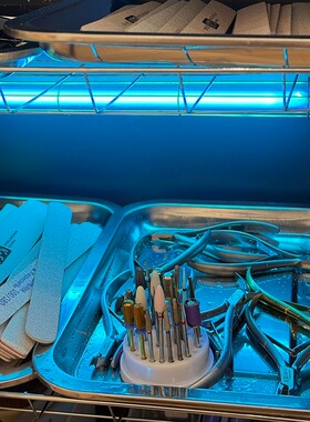 牙科消毒柜修甲店一体纸币商用大容量医疗工具化妆刷保洁低温臭氧