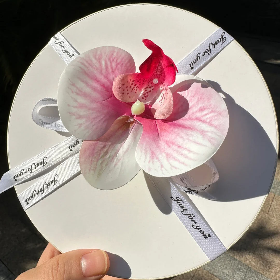 巴斯克芝士戚风蛋糕盒4寸6寸西点网红圆形慕斯包装伴手礼喜糖婚礼