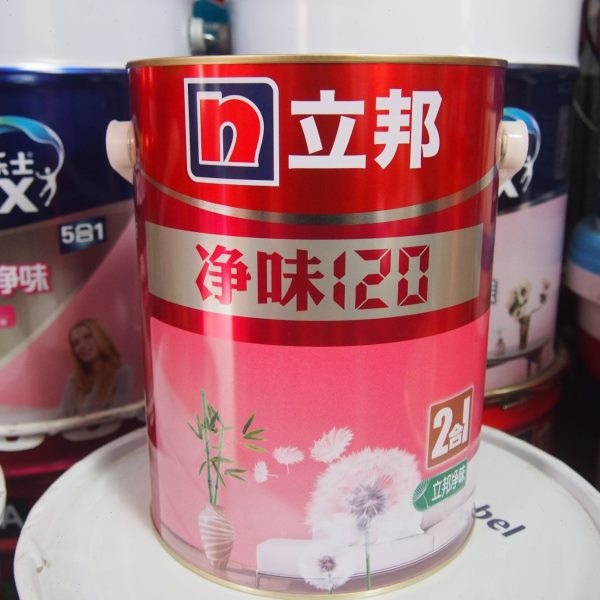 立邦净味120 内墙乳胶漆 墙面乳胶漆小桶乳胶漆5L-18L