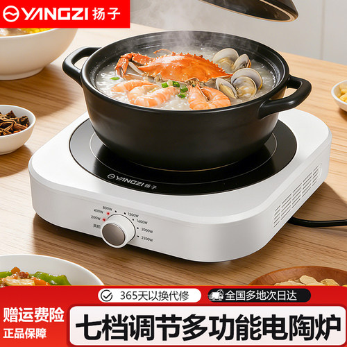 扬子家用小型大功率电陶炉煮茶炉