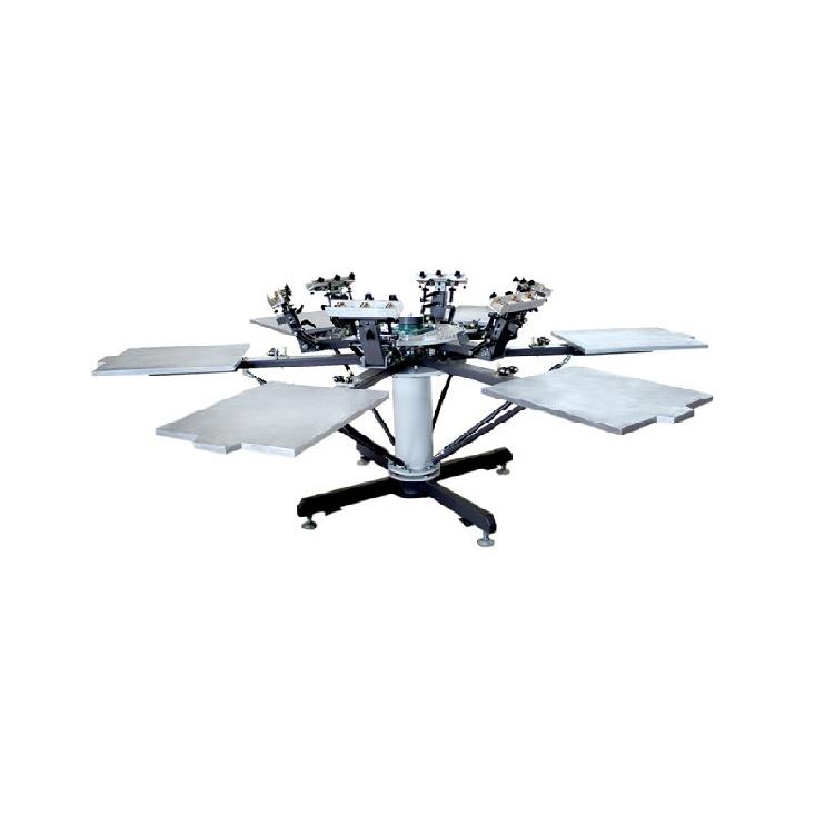 6色丝网印刷机 手动服装印花机 印花机套色丝印机screen printer