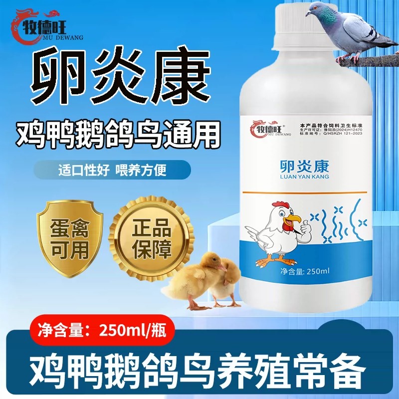 牧德旺卵炎康鸽子不下蛋不受精可孵化专用增蛋宝鸡鸭鹅鸽养殖常备