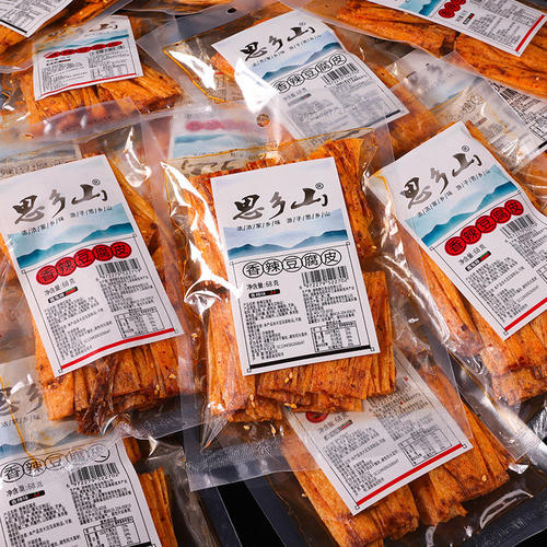 思乡山香辣豆卷湖南特产辣条