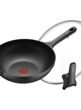 苏泊尔 意式火红点铸铝耐磨少油烟不粘炒锅32cm炒菜锅EC32SAP01