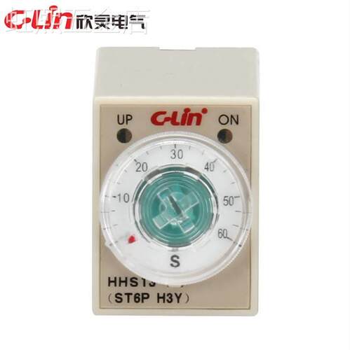 欣灵小型延时时间继电器HHS13/ST6P-2/H3Y-28插脚5S10S30S60S