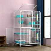 猫笼子二层三层四层猫别墅猫窝猫舍猫咪房子家用宠物笼子室内特价
