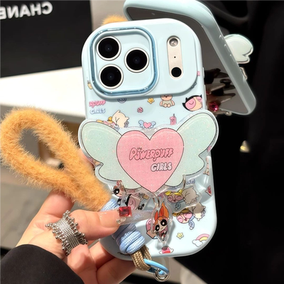 苹果17/16飞天小女警挂绳手机壳