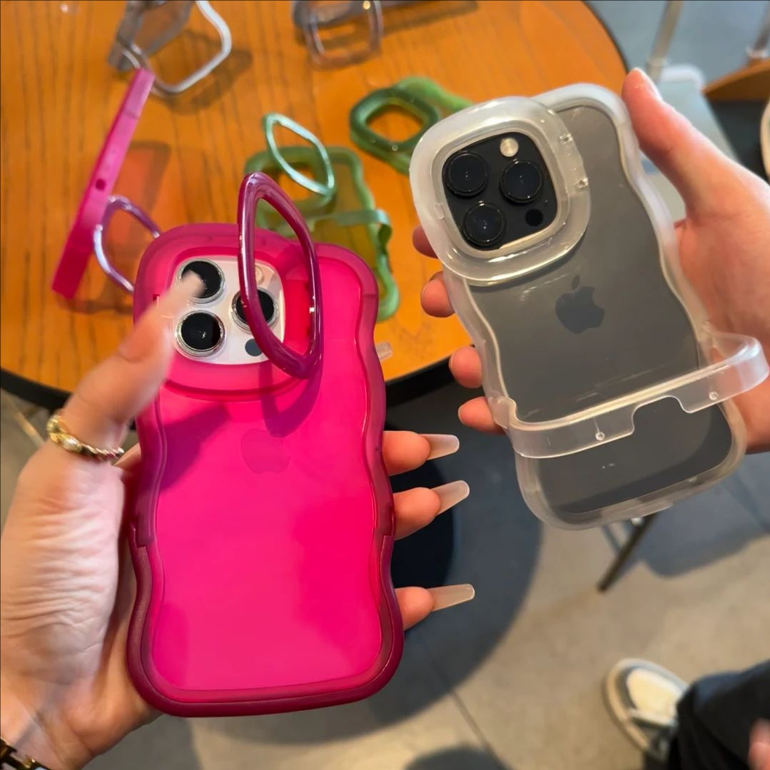 简约板凳双支架懒人手机壳