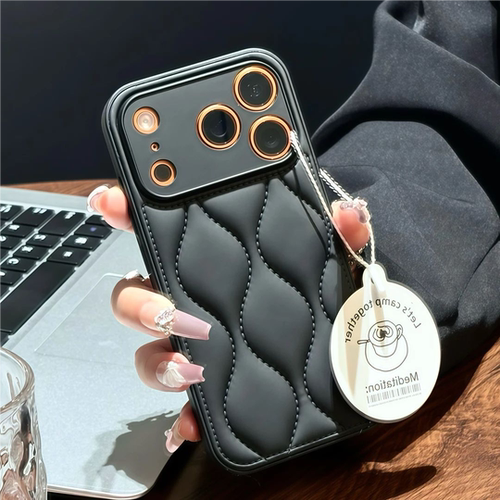 苹果17/16新款全包羽绒服手机壳