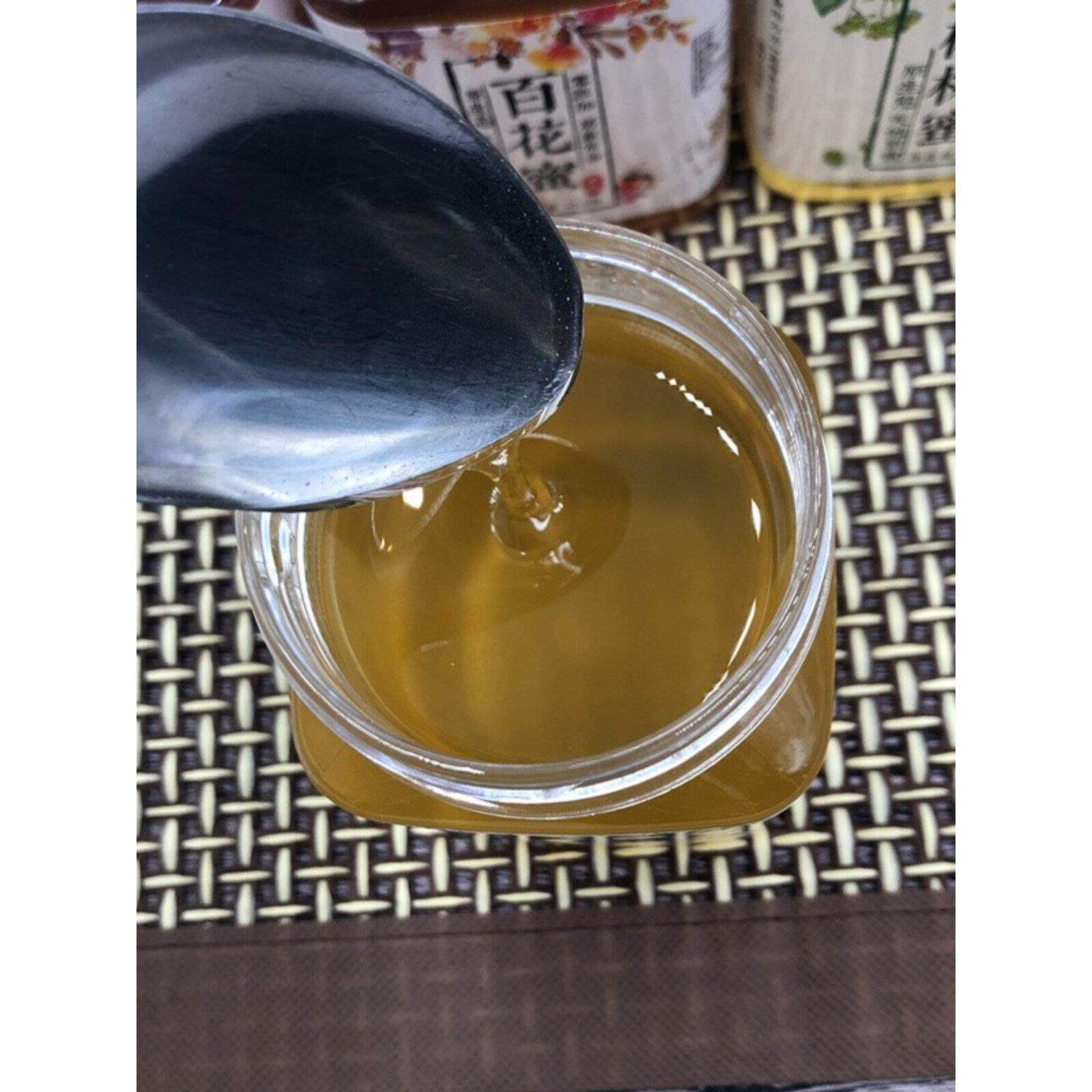 长白雪山农家花蜂蜜百花段树蜜结晶蜜巢蜜蜜蜜蜂王KAB浆蜂粉500g