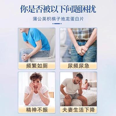 广益淼蒲英枳椇子地龙蛋白片慢性列公腺官方前正品【甄选植ZTD物