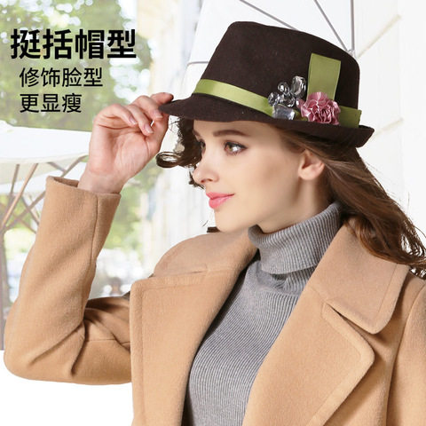法式休闲秋冬帽子时尚欧美