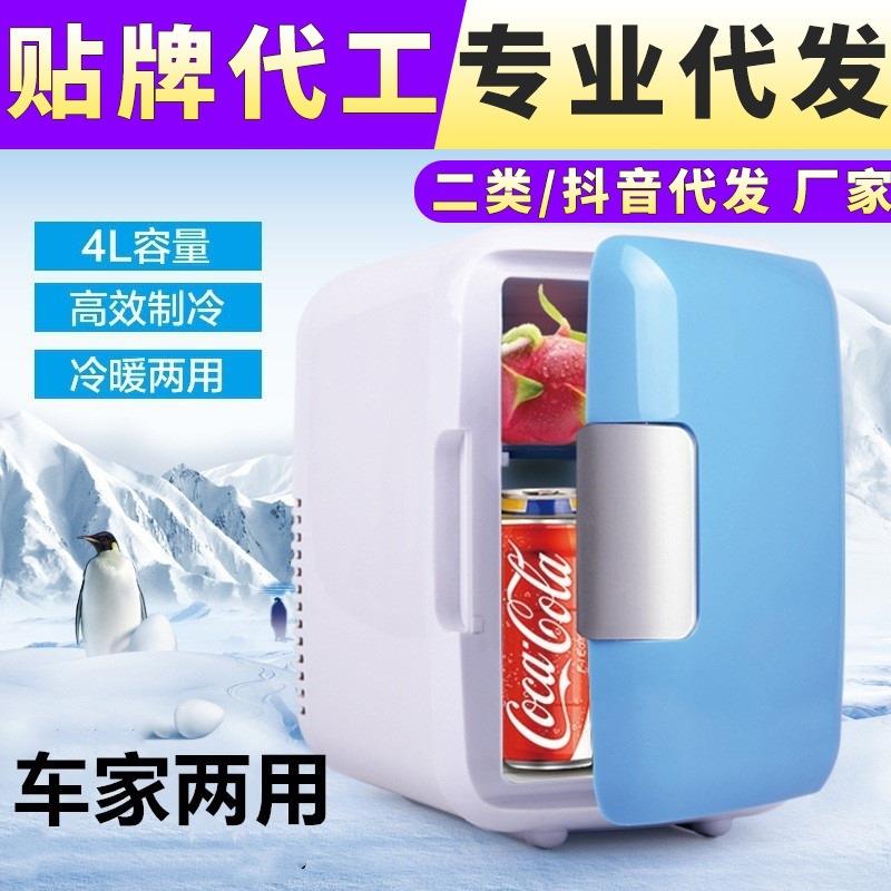 汽车用品车载迷你电子小冰箱冰箱家车两用制冷冰箱冷藏保温暖箱
