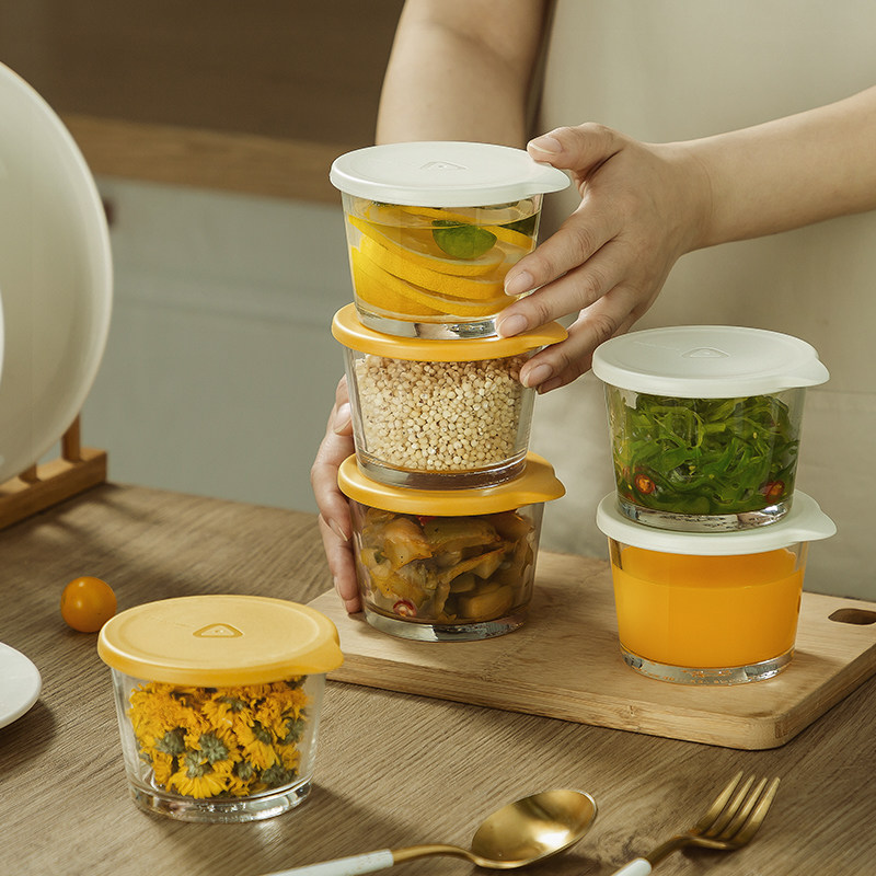可微波咸菜密封罐冰箱保鲜收纳盒