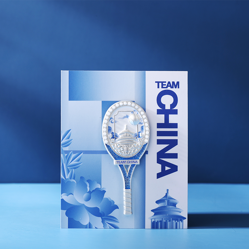 中国国家队2025网球比赛徽章