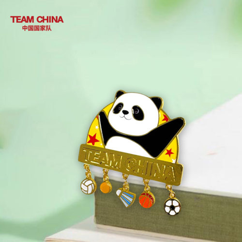 TEAMCHINA熊猫首发纪念徽章