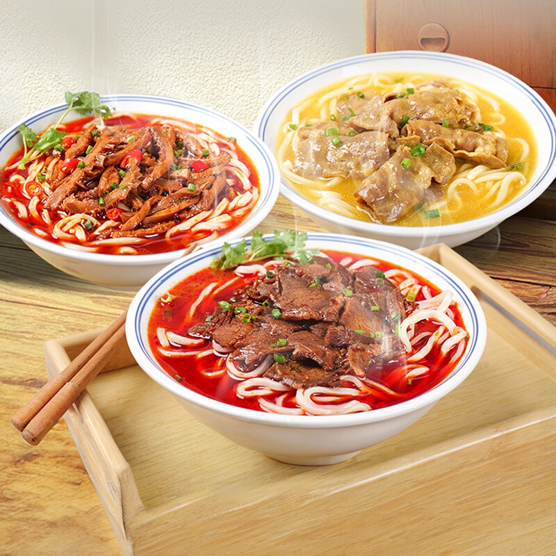 面浇头商用红烧牛肉面卤子预制