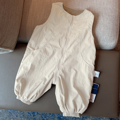 【杜邦三防面料】【小月龄宝宝背带裤】婴儿外出服秋冬款男女宝背