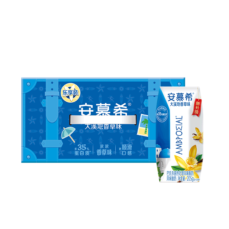 伊利安慕希大溪地香草味酸奶
