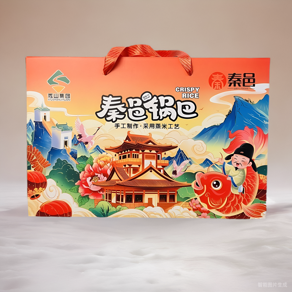 秦邑锅巴陕西特产锅巴礼盒