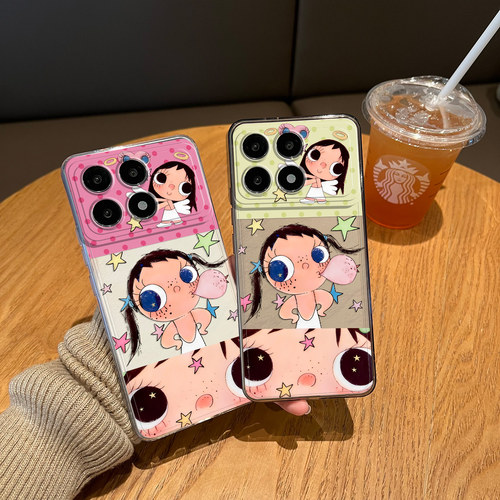 适用少女手机壳多巴胺波点可爱
