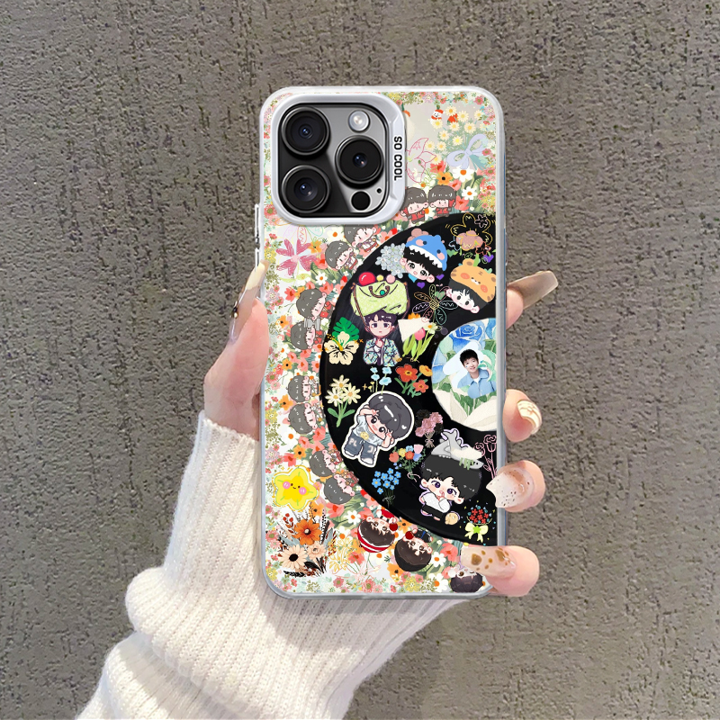 适用孙颖莎手机壳王楚钦唱片周边