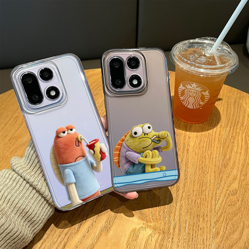 适用比奇堡手机壳卡通搞怪