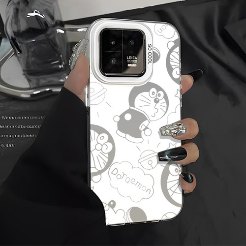 哆啦a梦手机壳蜡笔小新可爱情侣