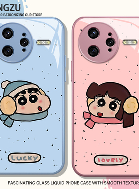 蜡笔小新手机壳适用红米k90情侣k80至尊版turbo5max妮妮k70可爱note13pro卡通k60泼墨波点14/12turbo/40/15/9