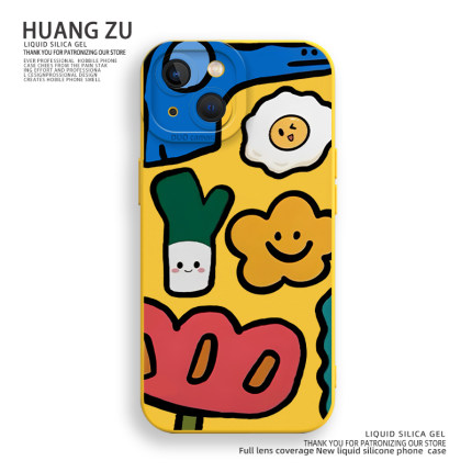 多巴胺适用苹果17promax手机壳iphone16小米17华为p80笑脸mate70air花朵nova14荣耀oppofindx9红米vivox300套