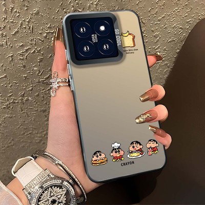 适用拼豆蜡笔小新手机壳像素风