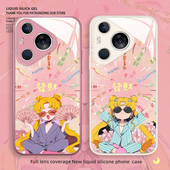 美少女战士适用荣耀magic8手机壳500pro华为nova15发财mate70pro招财pura80可爱x50水冰月win卡通90