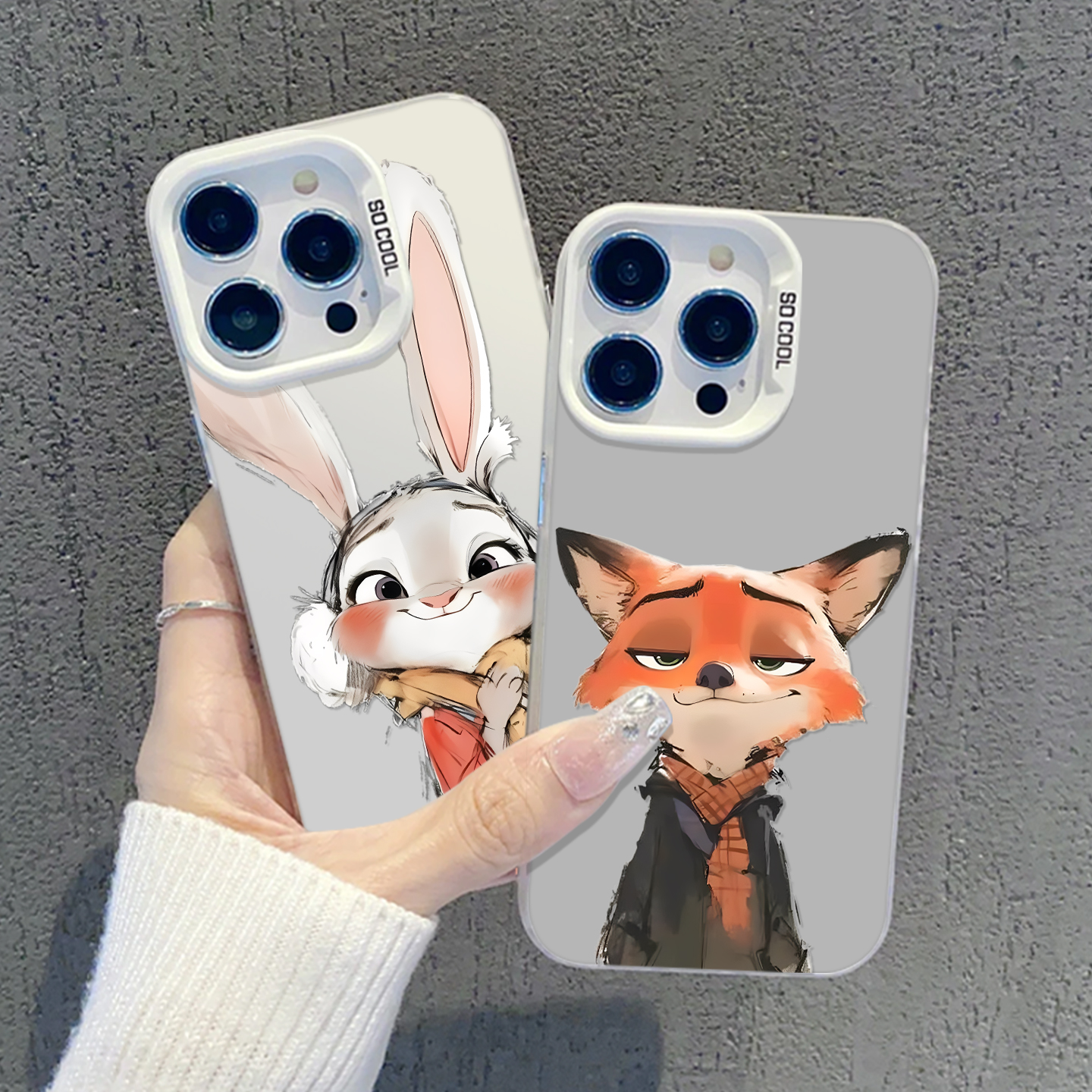 适用疯狂动物城手机壳情侣朱迪