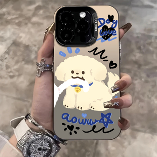 可爱猫咪小狗适用苹果17手机壳iphone15小米14ultra情侣oppo华为p70卡通mate60pro荣耀100红米vivo一加nova12