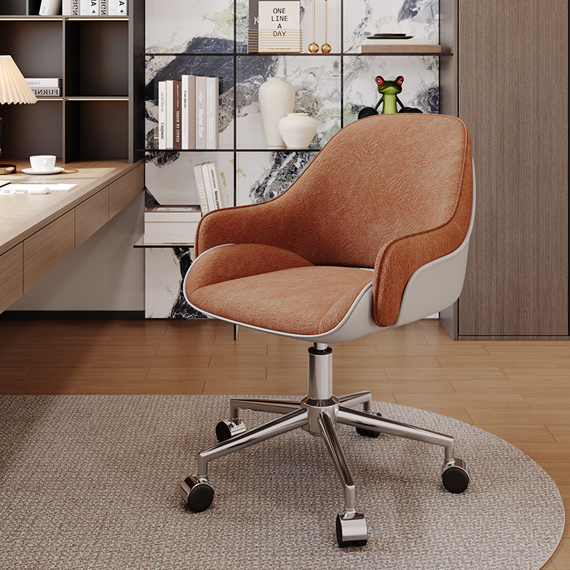 现代都市轻奢电脑椅家用舒适学习椅办公椅子简约书桌椅旋转升降椅