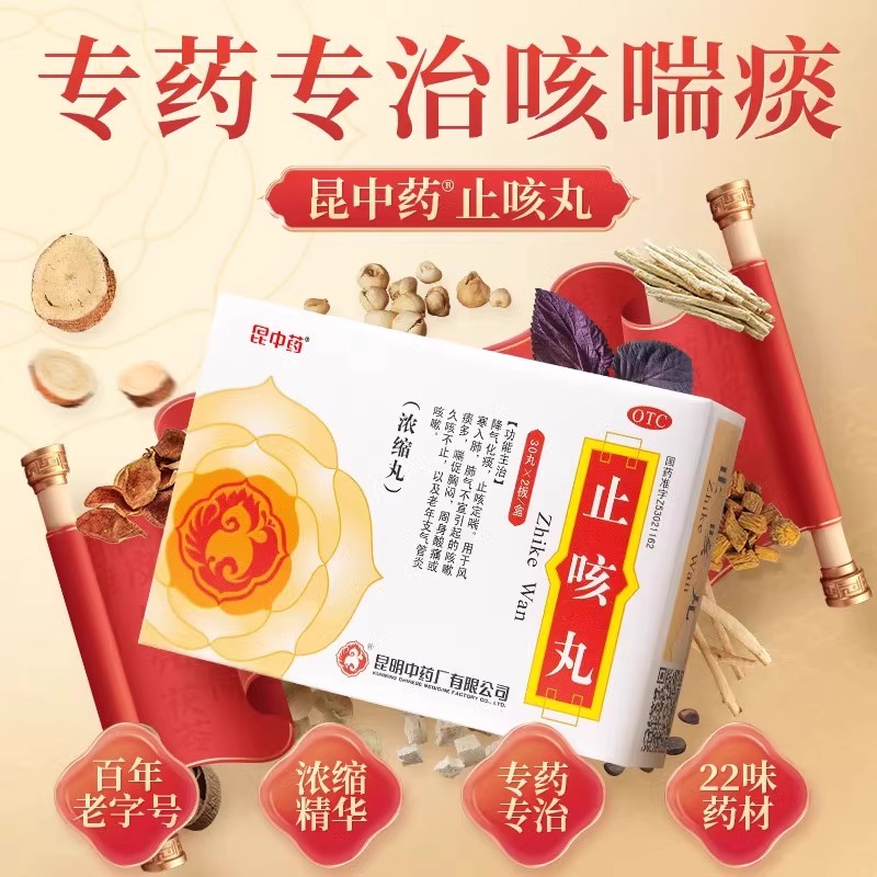 化痰止咳痰多支气管炎止咳定喘风寒入肺咳嗽