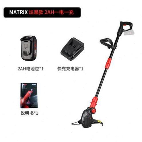 小型家用打草机电动割草机新型除草机手持式草坪机充电式修剪草机