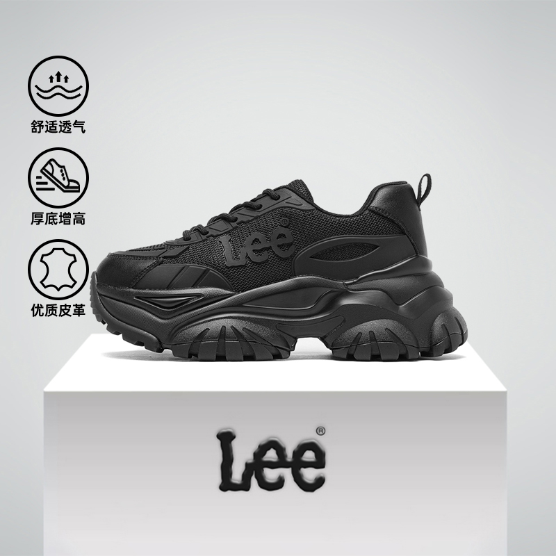 Lee老爹鞋厚底增高百搭休闲鞋