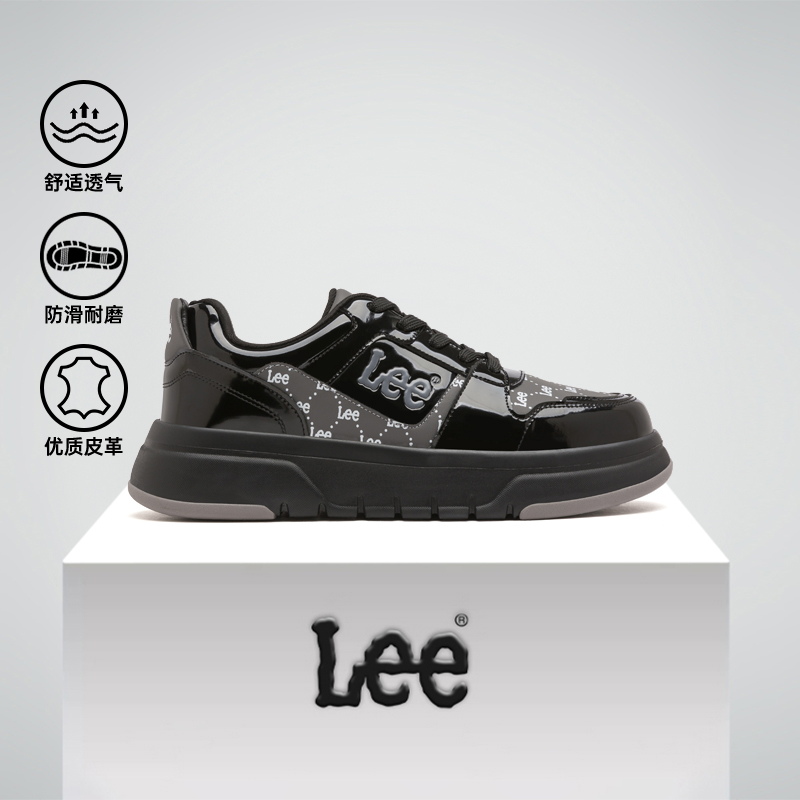 Lee增高休闲板鞋运动男鞋