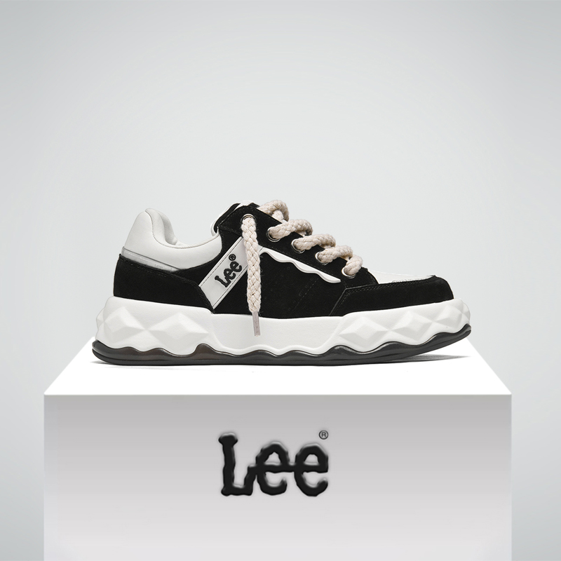 Lee增高透气休闲板鞋男款