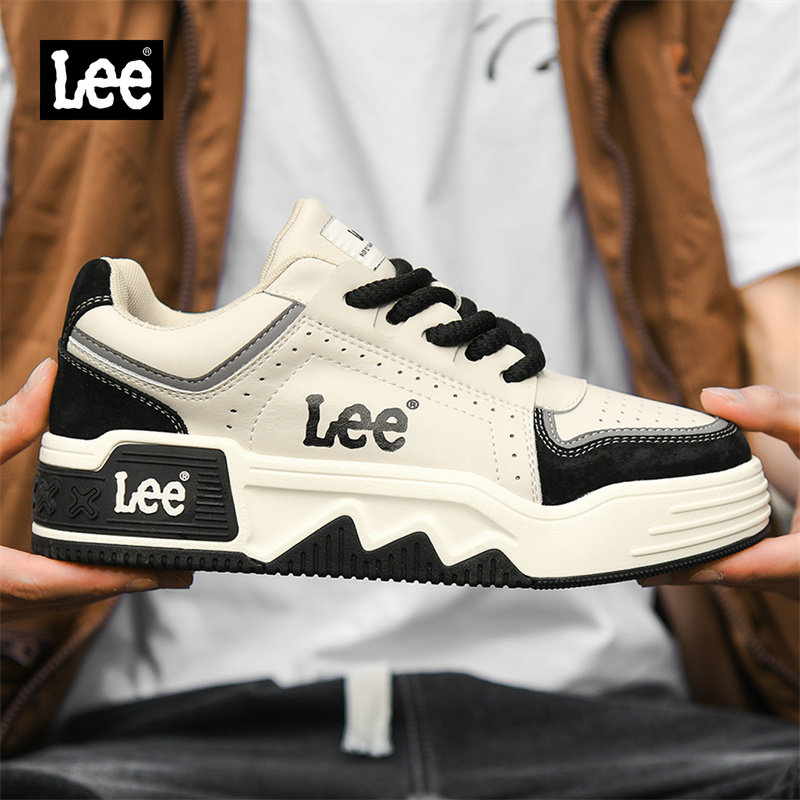 Lee旗舰店厚底增高运动风板鞋男图片