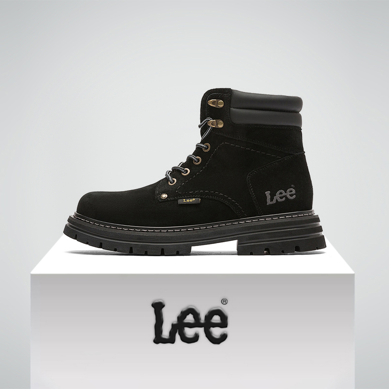 Lee工装马丁靴厚底耐磨