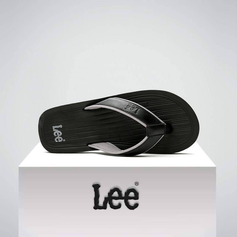 Lee官方防滑人字拖鞋男款2026新款夏季外穿沙滩拖鞋男士夹脚凉