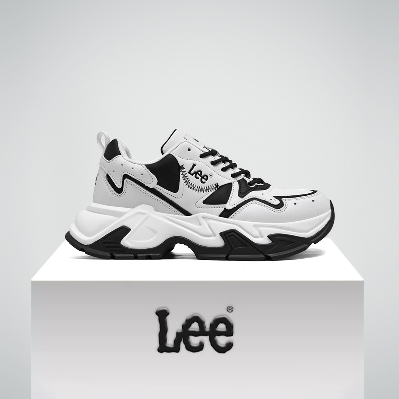 Lee厚底增高老爹鞋男款
