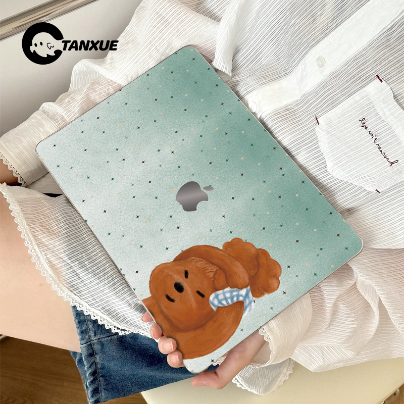 【扎头小狗系列】冰透磨砂保护壳