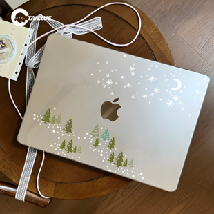 柏林 2025檀雪M2pro15寸macbookair13膜M3轻薄冰晶壳 雪适用于苹果华为电脑macbook15保护壳mac笔记本新款